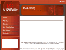 Tablet Screenshot of pan-asia-servisindo.com